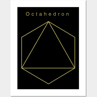 Octahedron, Sacred Geometry. Posters and Art